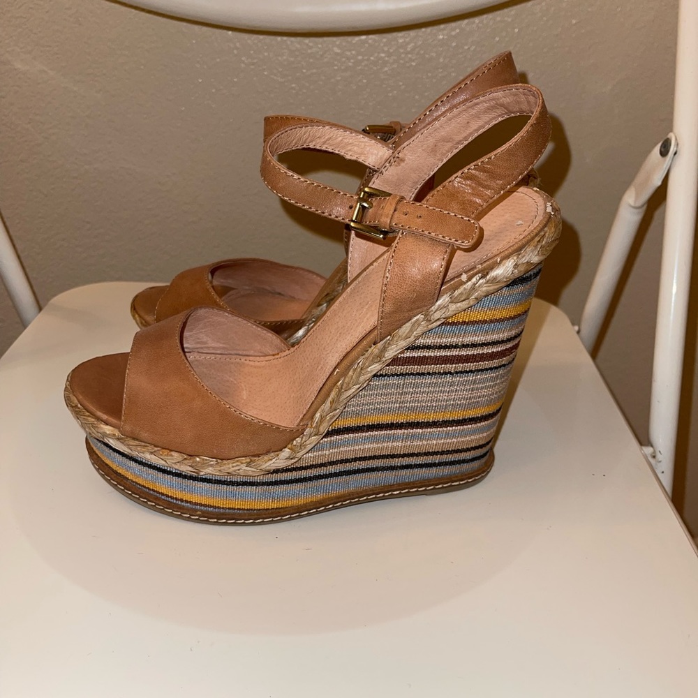 ALDO ESPADRILLES: Multi-color Wedge Heel